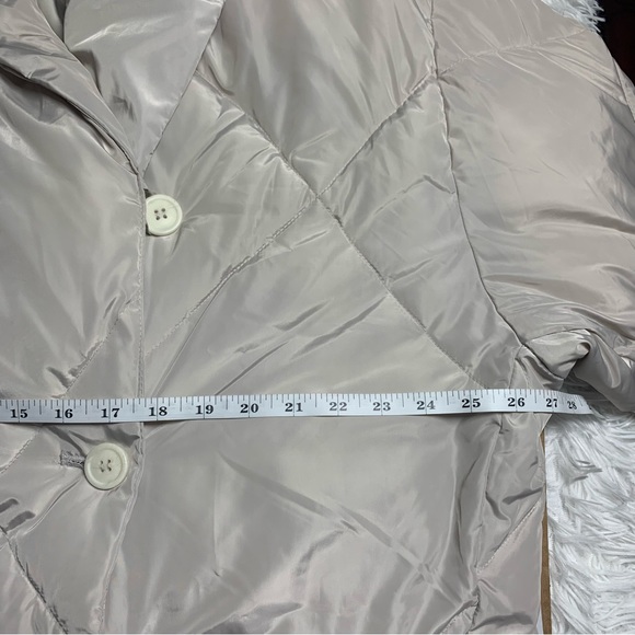 Free People Revolve Ella Puffer Coat Jacket Mineral Dust Size Medium - Picture 8 of 14